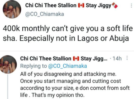 Nigerians react after lady tweeted 