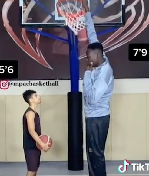 Nigerian basketball player who is 7