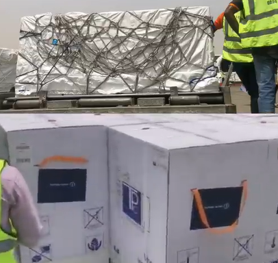 Nigeria receives first batch of AstraZeneca COVID19 vaccine (photos/Videos)