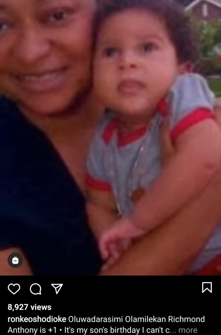 Ronke Oshodi Oke celebrates her son as he turns 8