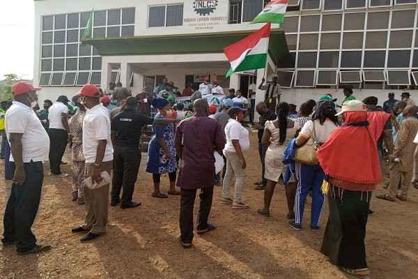 NLC and TUC members embark on nationwide protest (photos)