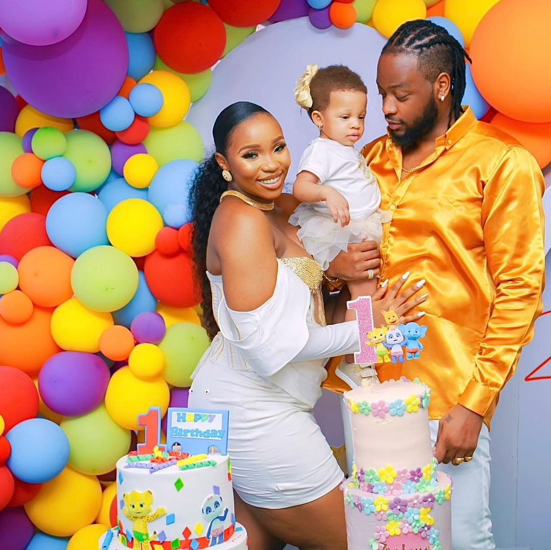 Photos from the birthday party of Zendaya, daughter of BBNaija stars, Bambam and Teddy A
