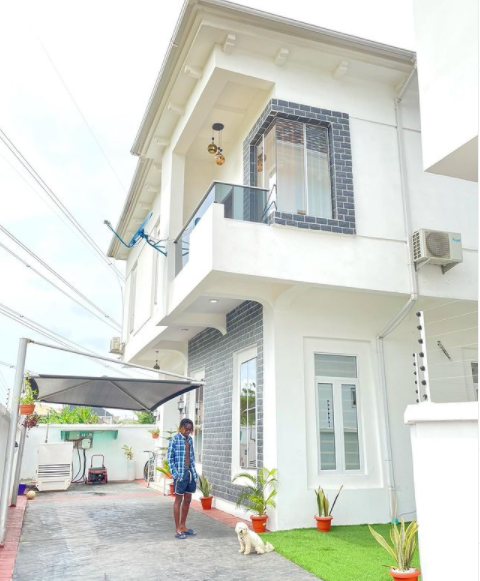 Singer, Fireboy shows off his new house (photo)