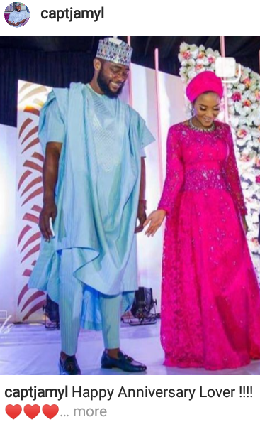 Fatima Dangote and Jamil Abubakar celebrate 3rd wedding anniversary