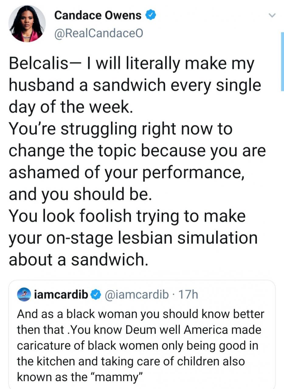 Cardi B and Candace Owens fight dirty and threaten to sue each other over Cardi