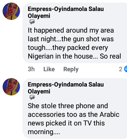 "She is innocent"- Nigerians kick as Libyan police arrest compatriot for allegedly stealing over N3m from her employer