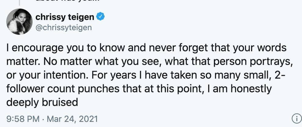 Chrissy Teigen deactivates her Twitter account over 