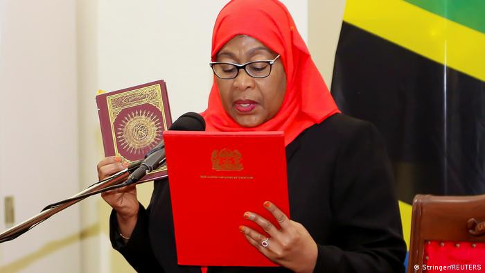 I still kneel and submit to my husband ? Tanzanian President, Samia Suluhu (video)