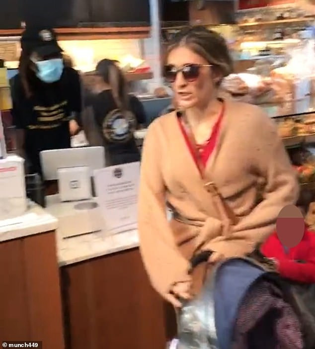 Woman caught on video using racial slur at Black bakery worker in presence of her kids