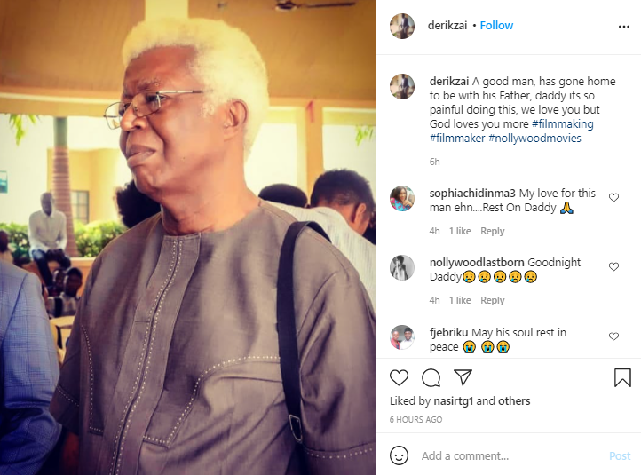 Veteran actor, Bruno Iwuoha dies at 68