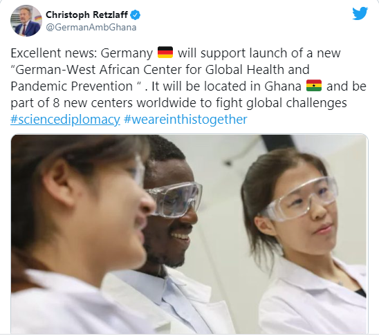 Germany picks Ghana as location for its West African centre for global health