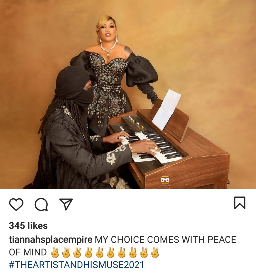 "My choice comes with peace of mind" Toyin Lawani releases pre-wedding photos with her man, Segun Adebayo  
