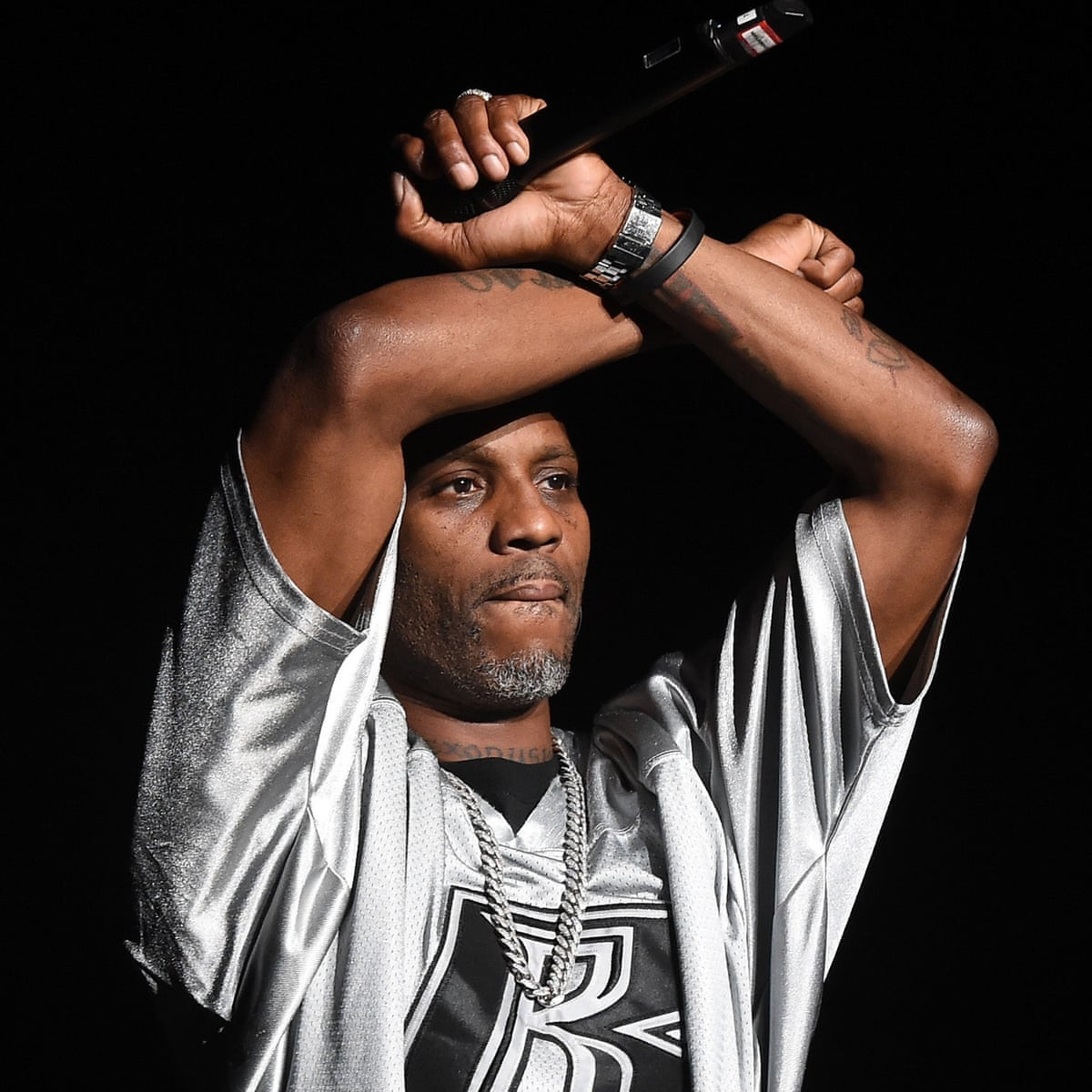 Monster truck carries DMX casket as thousands of bikers escort his remains to Brooklyn?s Barclays Center for his memorial service (Videos)