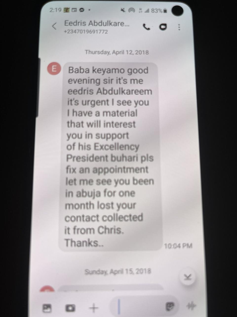 Festus Keyamo calls out singer Eedris Abdulkareem over alleged blackmail
