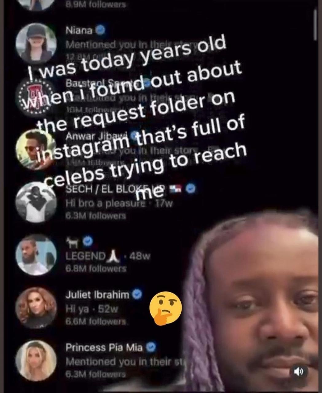 American rapper, T-Pain apologizes to DJ Cuppy, Juliet Ibrahim, Phyno, and other celebrities whose DMs he didnt see