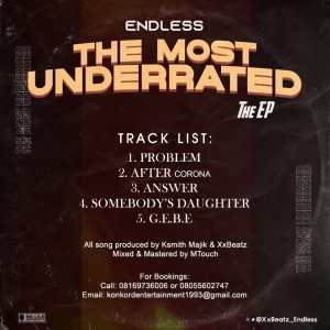 Endless - The Most Underrated (THE EP)