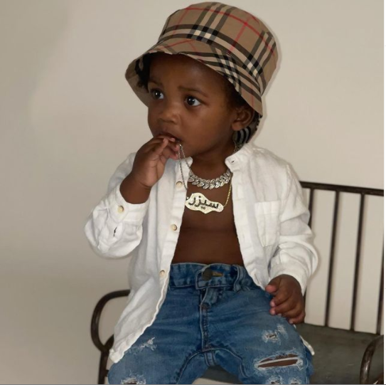 Meek Mill shows off his baby boy with Milan Harris?ahead of his 1st birthday?tomorrow