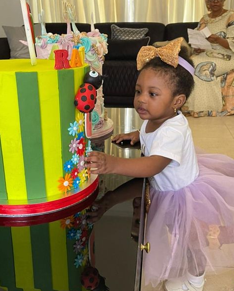 Former Emir of Kano, Sanusi Lamido Sanusi and 4th wife celebrate their daughter