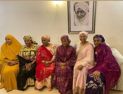 Former Emir of Kano, Sanusi Lamido Sanusi and 4th wife celebrate their daughter