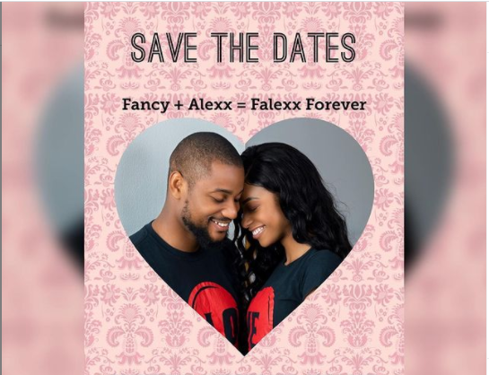 Alex Ekubo and his fiancee Fancy Acholonu announce their wedding dates