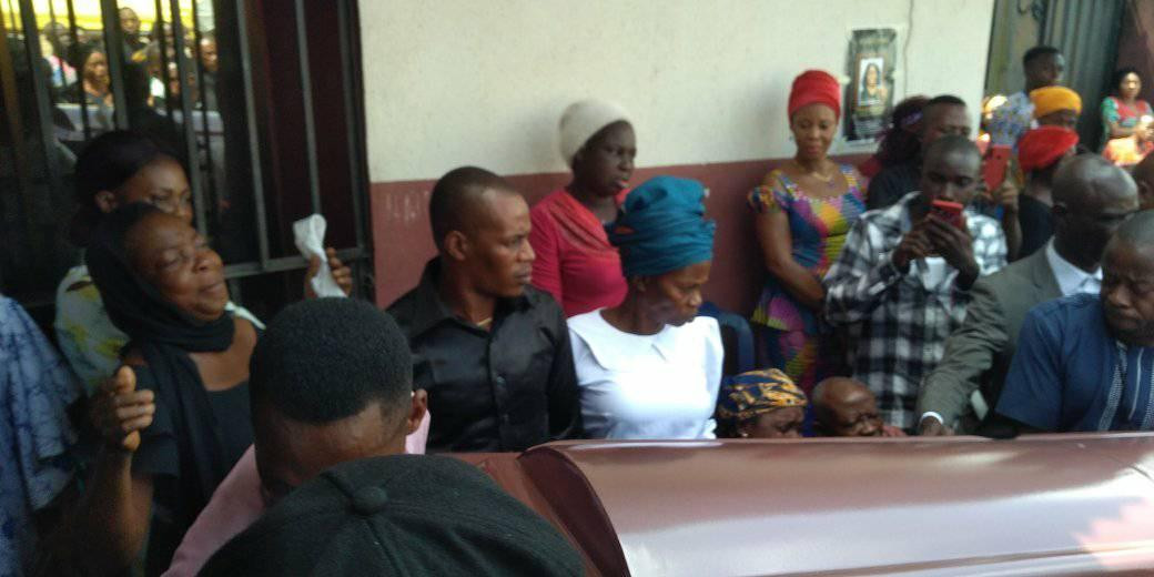 Photos from the funeral of Iniubong Umoren, the job seeker who was raped and killed in Akwa Ibom 