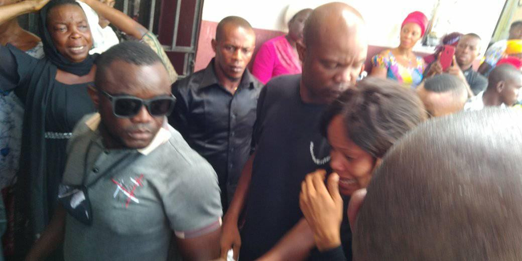 Photos from the funeral of Iniubong Umoren, the job seeker who was raped and killed in Akwa Ibom 
