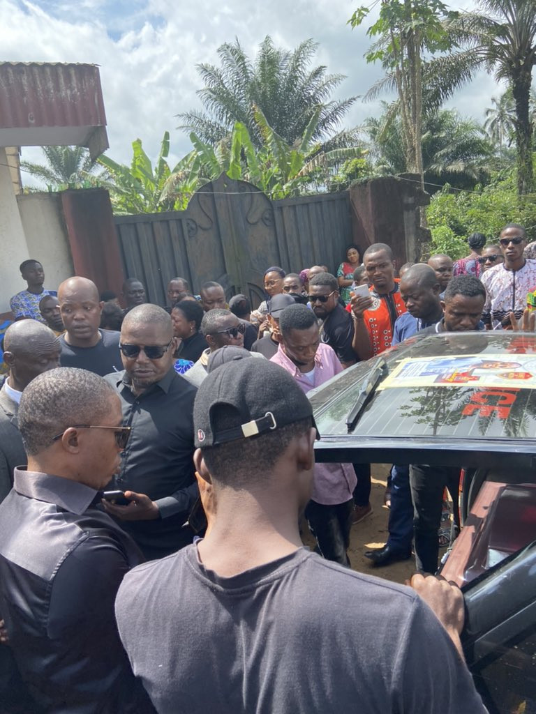 Photos from the funeral of Iniubong Umoren, the job seeker who was raped and killed in Akwa Ibom 