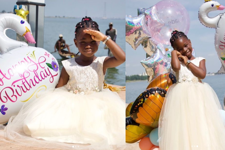 Davido celebrates daughter Imade on her 6th birthday