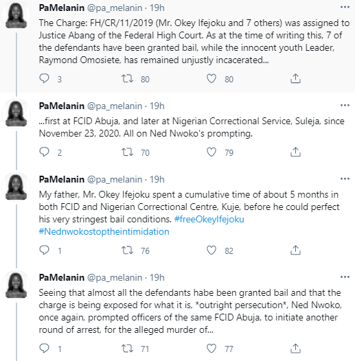 Ned Nwoko trends as former beauty queen accuses him of putting her father in jail because their community resisted his "land grabbing" attempt