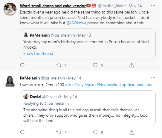 Ned Nwoko trends as former beauty queen accuses him of putting her father in jail because their community resisted his "land grabbing" attempt
