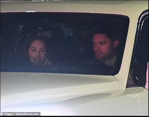 Daily Show host,?Trevor Noah and Minka Kelly 