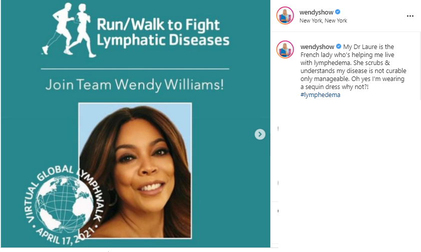 Wendy Williams shares?painful-looking photo of her swollen foot following battle with?lymphedema disease