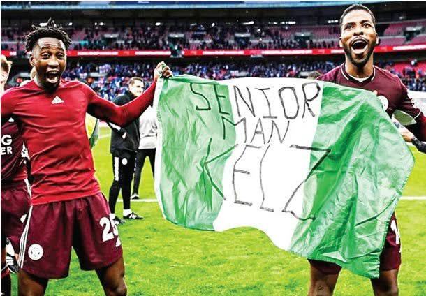 Nigeria to immortalise Kelechi Iheanacho and Wilfred Ndidi?s FA Cup celebrations with Leicester City