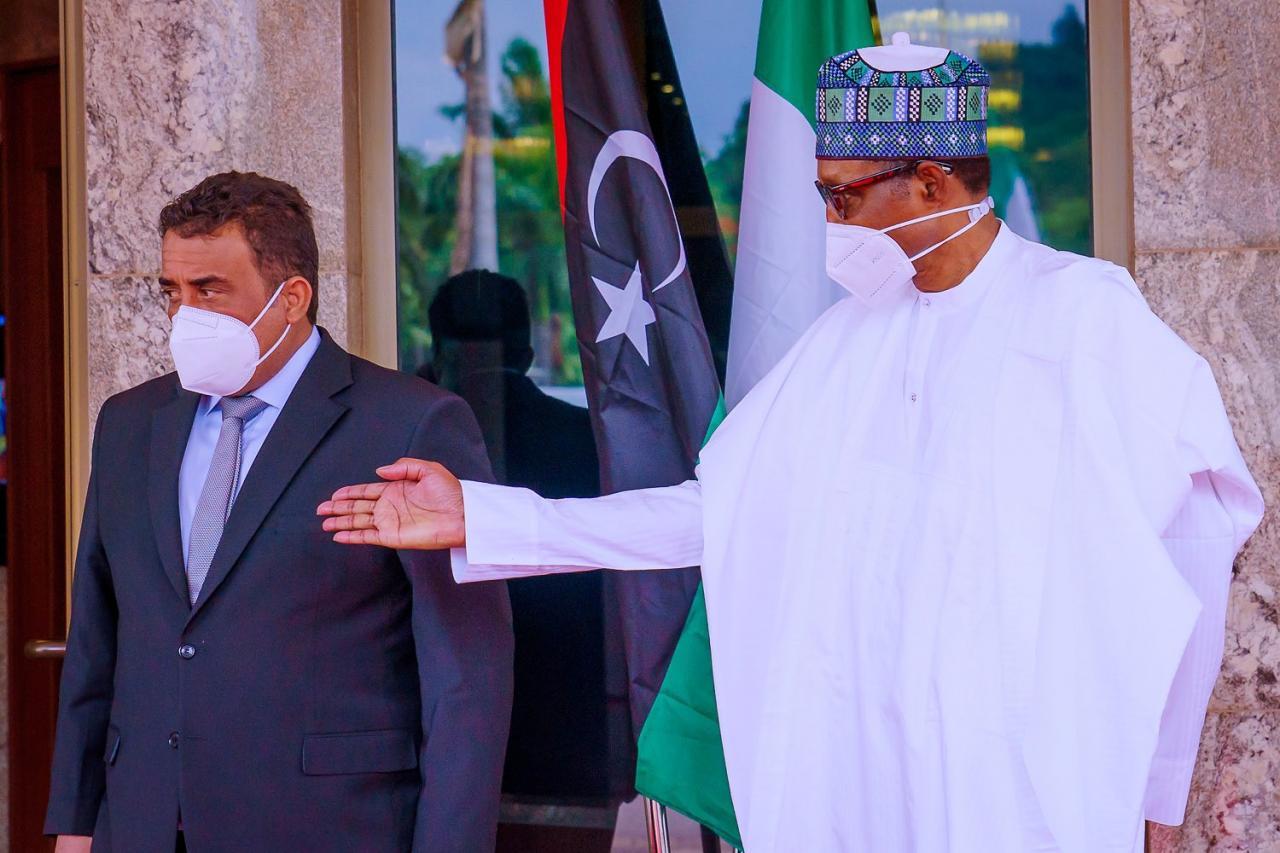 President Buhari hosts Libyan Prime Minister (photos)