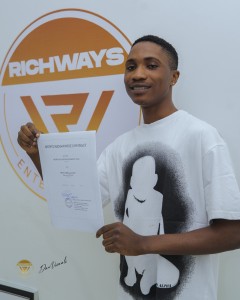 Richways Entertainment Has Signed Jibosky (Photos)