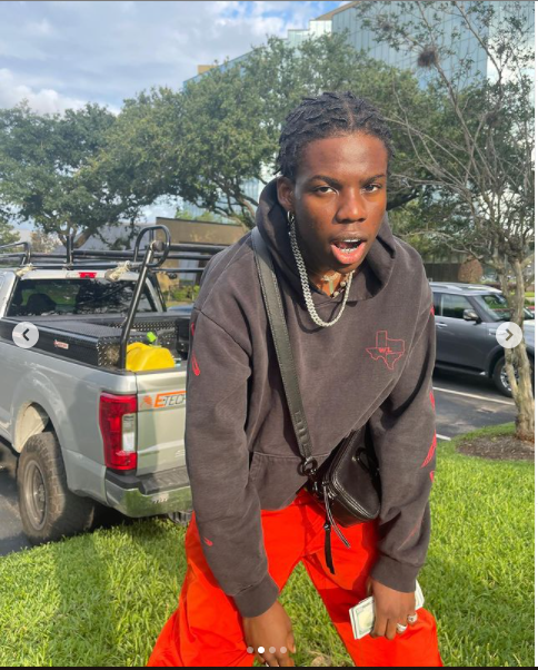 Singer Rema shows off his "N11M