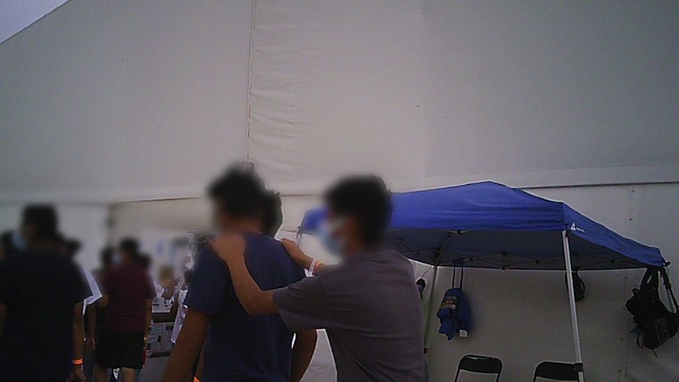 Children at the camp