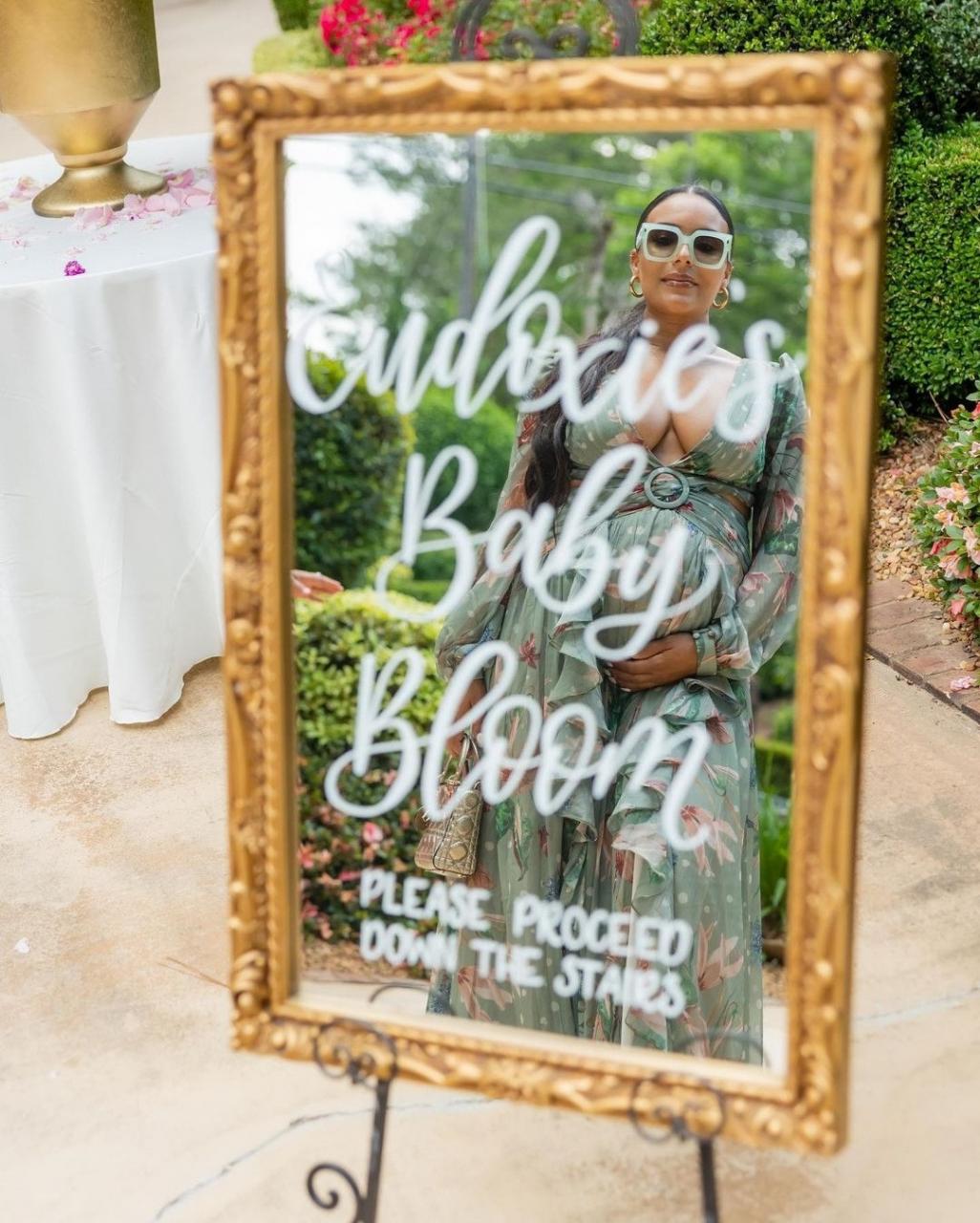 Ludacris and wife Eudoxie pictured at suprise baby shower thrown by friends (photos)