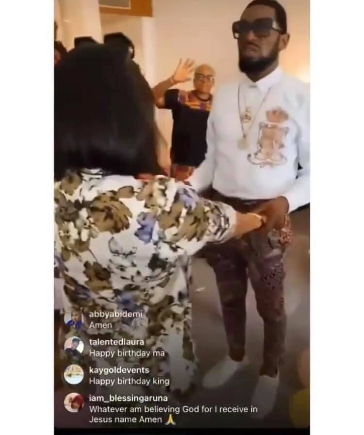 Birthday mates, Tonto Dikeh and D