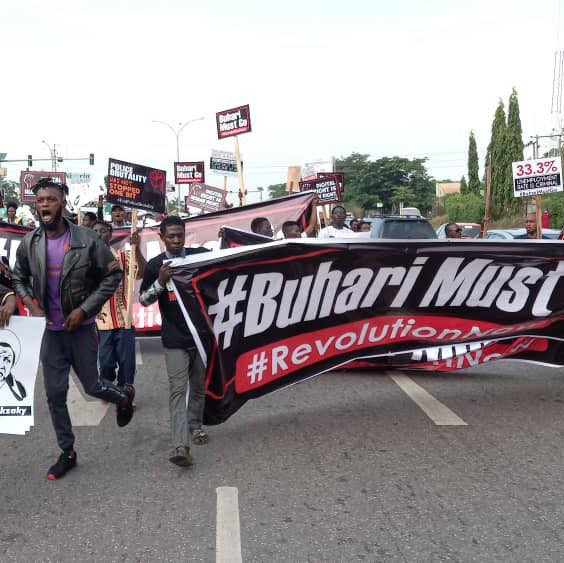 Photos of June 12 protesters in Abuja