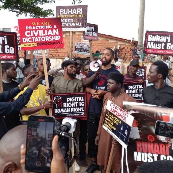 Photos of June 12 protesters in Abuja