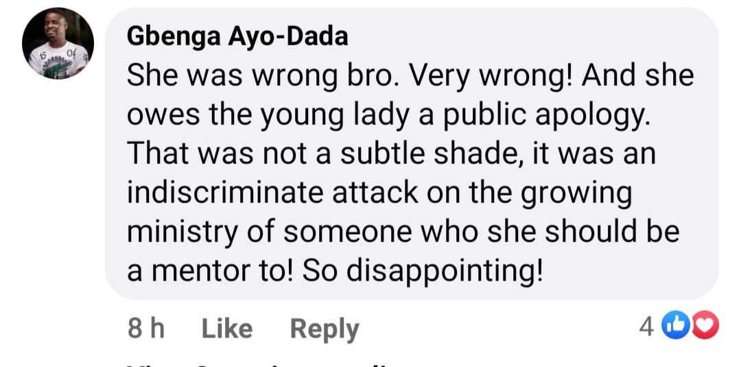 Tope Alabi under fire for publicly criticising the song of a fellow gospel artist (video)