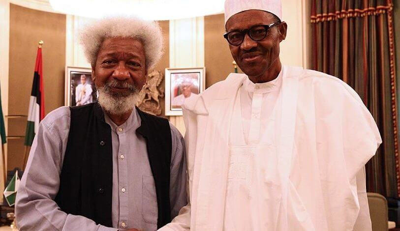 Buhari should stop exuding a false confidence - Soyinka