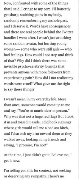 Chrissy Teigen apologizes for engaging in online trolling