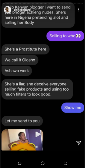 Singer Akothee reacts after socialite Bridget Achieng