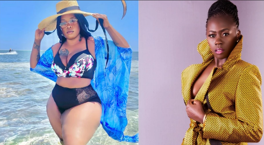 Singer Akothee reacts after socialite Bridget Achieng