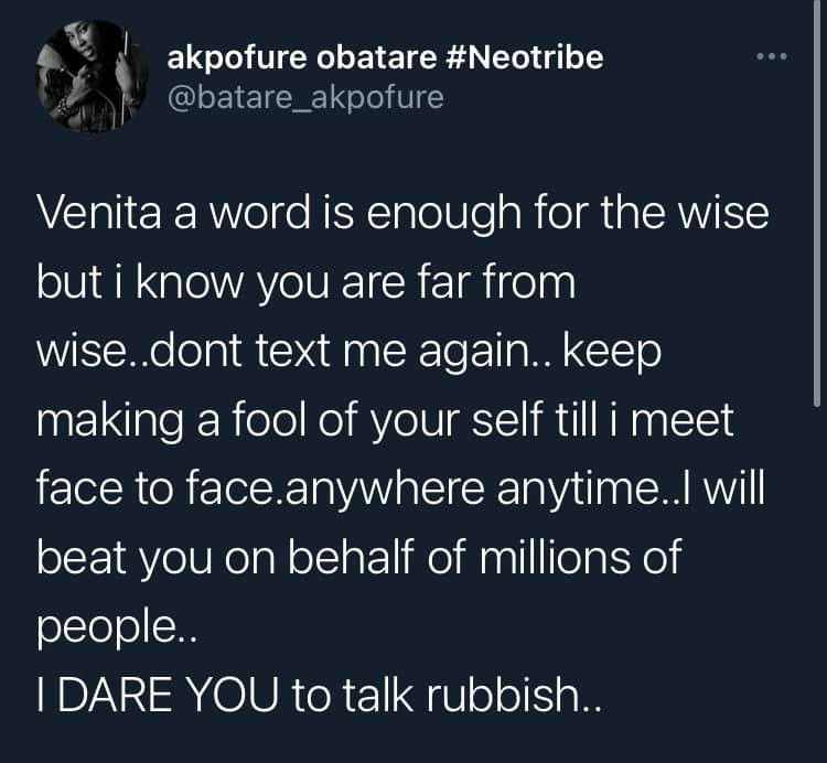 You