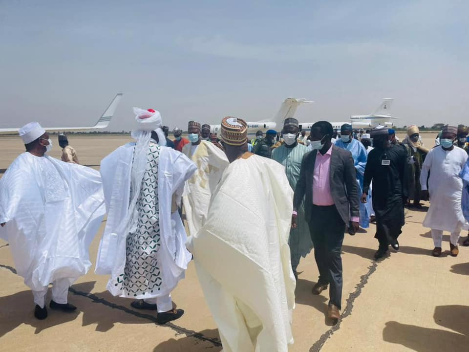 Update: Photos of State Governors, others at Emir of Kano