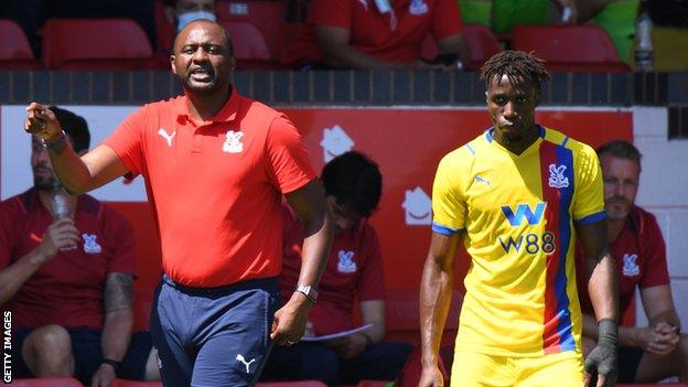 Vieira made a winning start as Palace boss after replacing Roy Hodgson