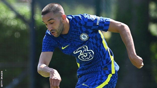 Hakim Ziyech struck a second-half hat-trick for Chelsea